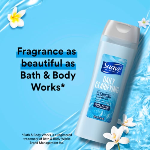 Suave Essentials Daily Clarifying Shampoo Perspective: top