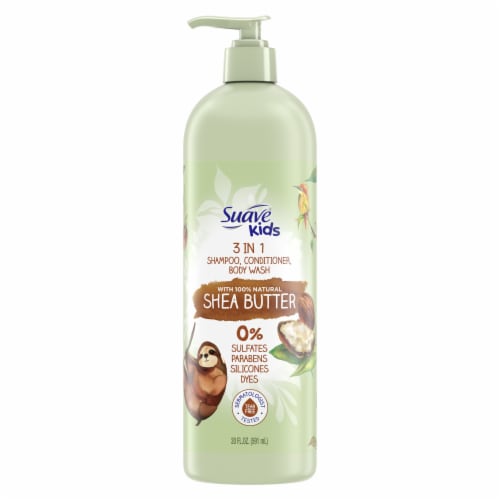 Suave® Kids 3-In-1 Shea Butter Shampoo Conditioner & Body Wash Perspective: top