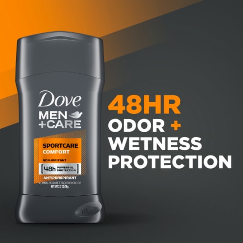 Dove Men+Care SportCare Comfort Antiperspirant Deodorant Perspective: top