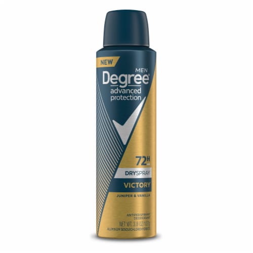Degree® 72-Hour Wetness Protection Victory Strongest Antiperspirant Deodorant Spray Perspective: top