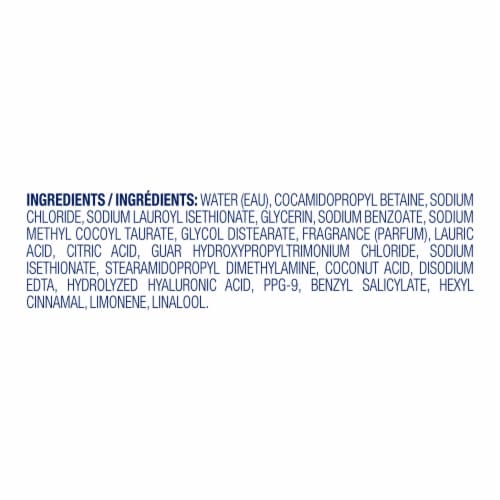 Dove Hydration Spa Shampoo Perspective: top