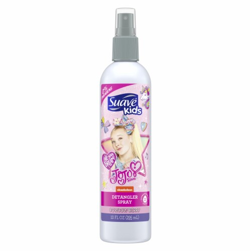Suave® Kids JoJo Siwa™ Bowbow Berry Detangler Spray Perspective: top