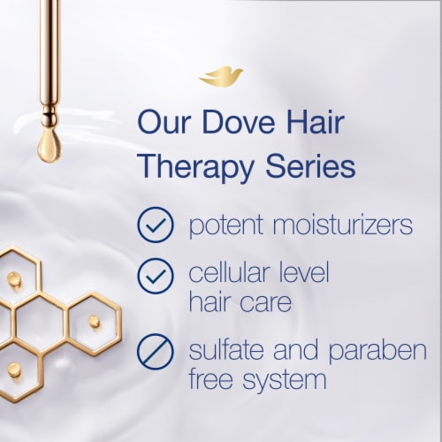 Dove Hair Therapy Leave On Hair Treatment Breakage Remedy Perspective: top