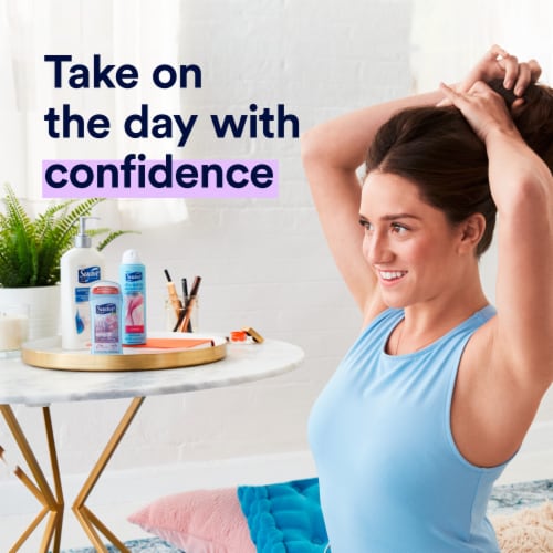Suave Deodorant Sweet Pea Violet Antiperspirant Deodorant Stick Perspective: top