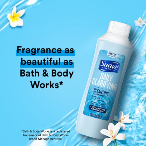 Suave Essentials Daily Clarifying Cleansing Shampoo Perspective: top
