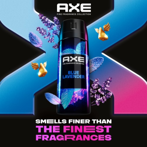 Axe Fine Fragrance Collection Men's Premium Deodorant Spray Blue