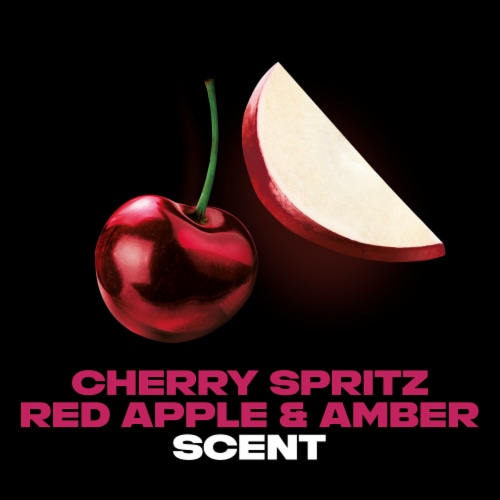 Axe Deodorant Body Spray Cherry Spritz Aluminum Free Perspective: top