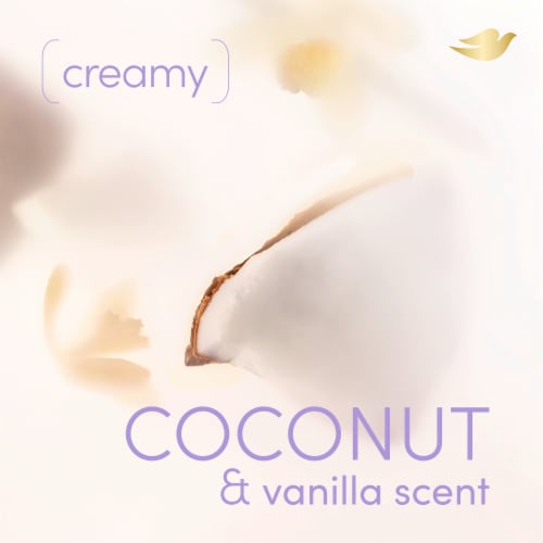 Dove Whole Body Deo Aluminum Free Invisible Spray Deodorant Coconut & Vanilla Perspective: top
