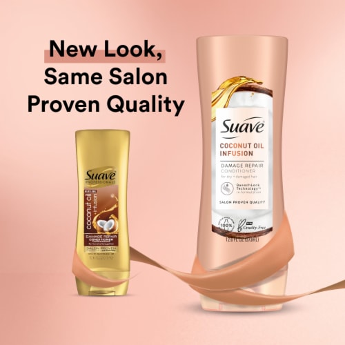 Suave Professionals Coconut Oil Infusion Repairing Conditioner Perspective: top