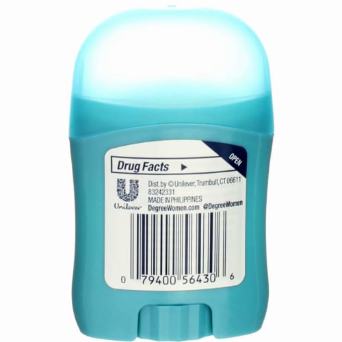 Degree Advanced Shower Clean Antiperspirant Deodorant Perspective: top