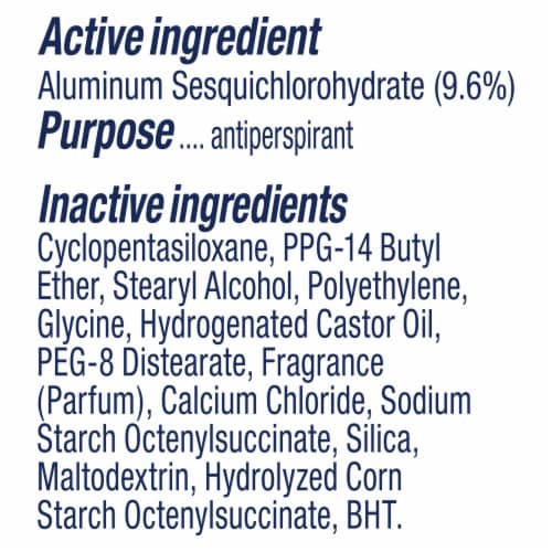 Degree UltraClear Black+White Antiperspirant Deodorant Perspective: top