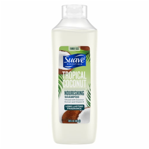 Suave® Essentials Tropical Coconut Nourishing Shampoo for Dry Hair Perspective: top