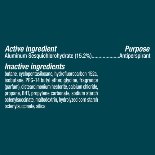 Degree UltraClear Men's Antiperspirant Deodorant Dry Spray Perspective: top