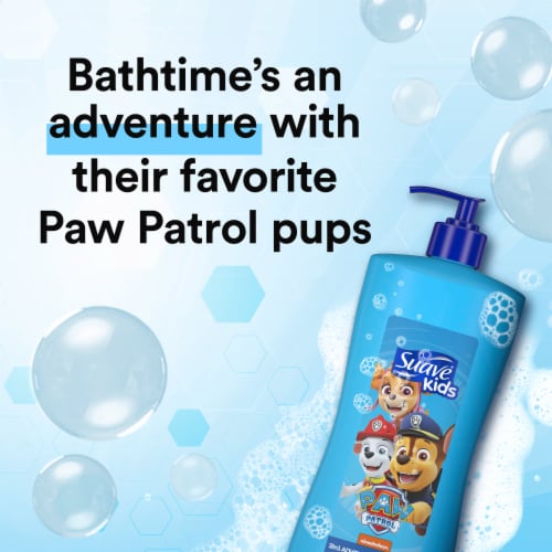 Suave Kids Paw Patrol Adventure Three in One Shampoo Conditioner and Bodywash Perspective: top