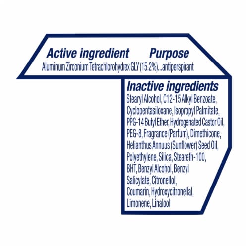 Dove Lavender Fresh Antiperspirant Deodorant Stick Perspective: top
