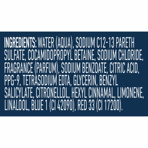 Suave Men Refresh Body Wash Perspective: top