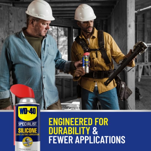 WD-40® Specialist Water Resistant Silicone Lubricant Spray Perspective: top