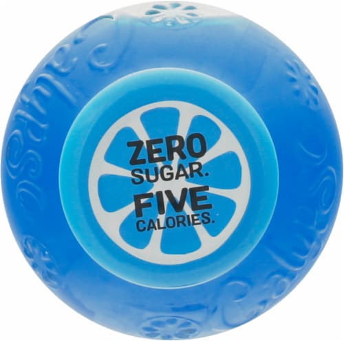 Calypso Light Ocean Blue Lemonade Perspective: top