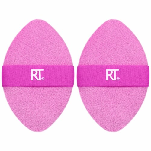 Real Techniques® Miracle 2-in-1 Powder Puff Duo Perspective: top