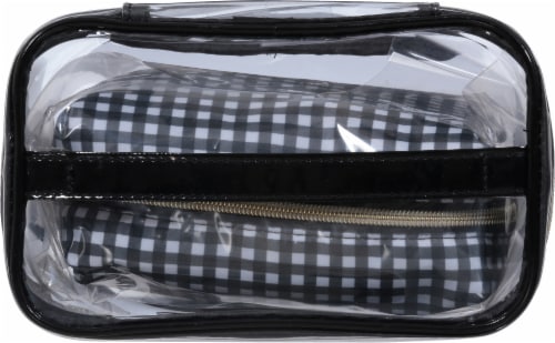 Scunci® Cosmetic Train Case Set Perspective: top