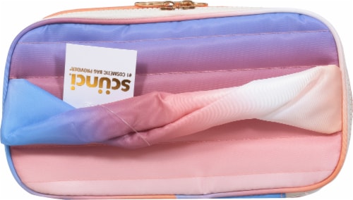 Scunci Quilted Cosmetic Bag - Ombre Perspective: top