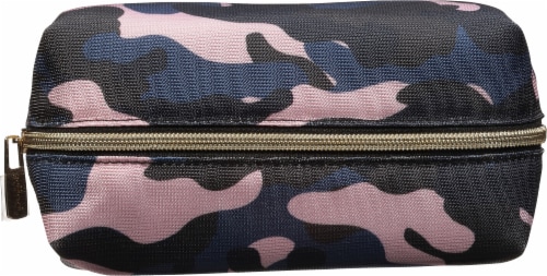 Scunci Camo Cosmetic Bag Perspective: top