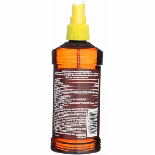Banana Boat Dark Tanning Spray Oil SPF 4 Infused With Carrot + Banana Extracts + Coconut Oil Perspective: top