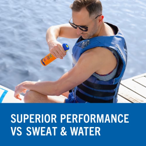 Banana Boat® Sport™360 Coverage SPF 50 Sunscreen Bottle and Refill Perspective: top