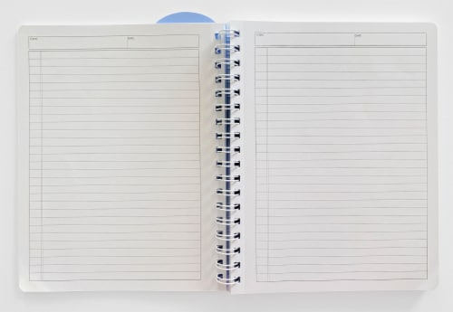 Carolina Pad Premium Noted Ideal Book Orchid Perspective: top