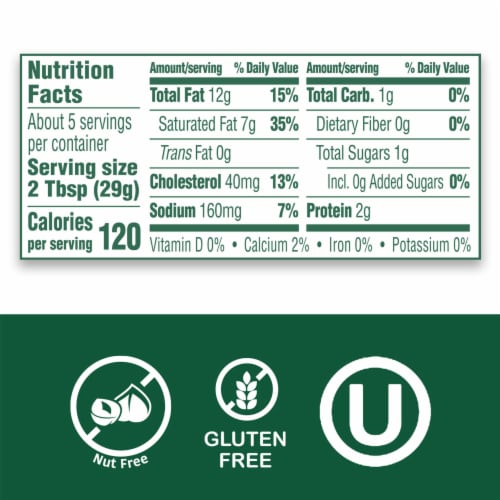 Boursin® Basil & Chive Gourmet Cheese, 5.3 oz Perspective: top