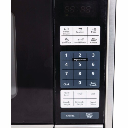 Avanti MT112K3S 1.1 cu ft. Microwave Oven Perspective: top