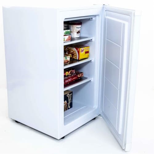 Avanti 2.8 Cubic Foot Small Mini Compact Vertical Upright Freezer Chest,  White, 1 Piece - Fry's Food Stores