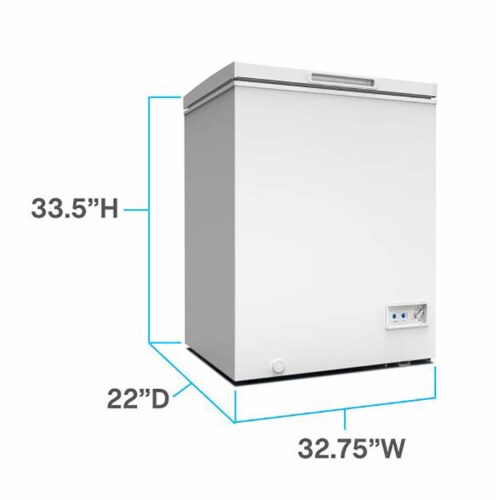7 cu ft chest shop freezer garage ready