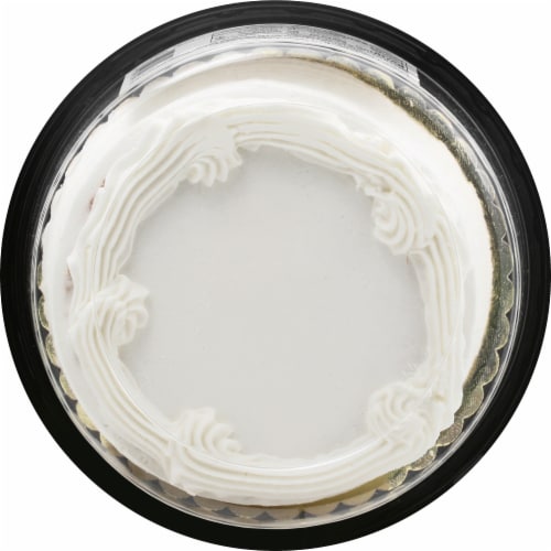 Franny's Gluten Free White Iced White Cake Perspective: top