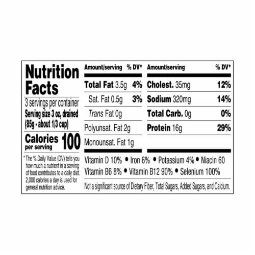 StarKist Chunk Light Tuna in Vegetable Oil Can Perspective: top