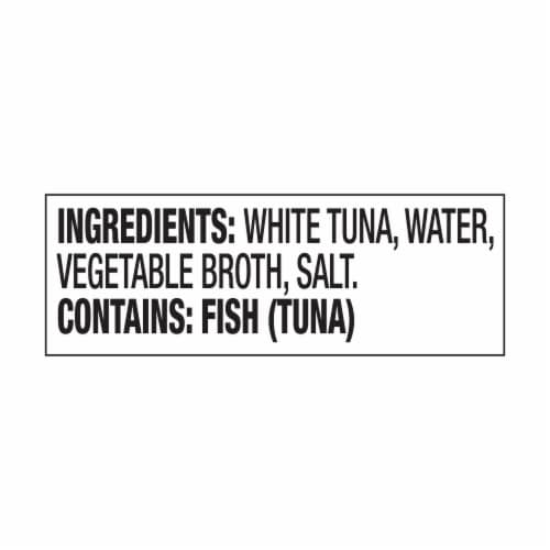 StarKist Low Sodium Solid White Albacore Tuna in Water Can Perspective: top