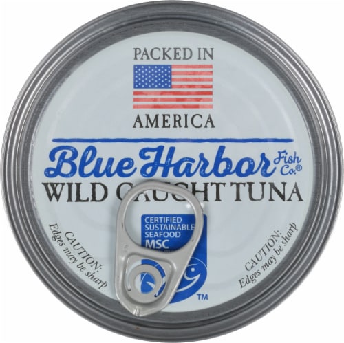 Blue Harbor Wild Albacore Solid White Tuna in Water Perspective: top