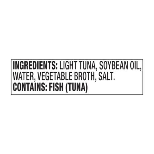 StarKist Chunk Light Tuna in Oil Can Perspective: top