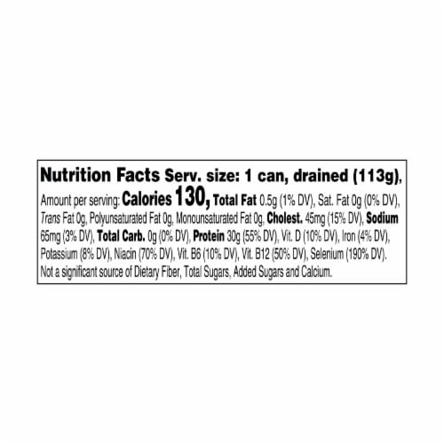 StarKist® Selects No Salt Added Chunk White Albacore Tuna in Water Perspective: top