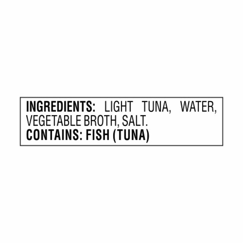 StarKist 25% Less Sodium Light Tuna in Water Pouch Perspective: top