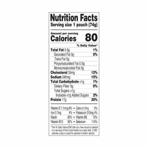 StarKist Tuna Creations Lemon Pepper Pouch Perspective: top