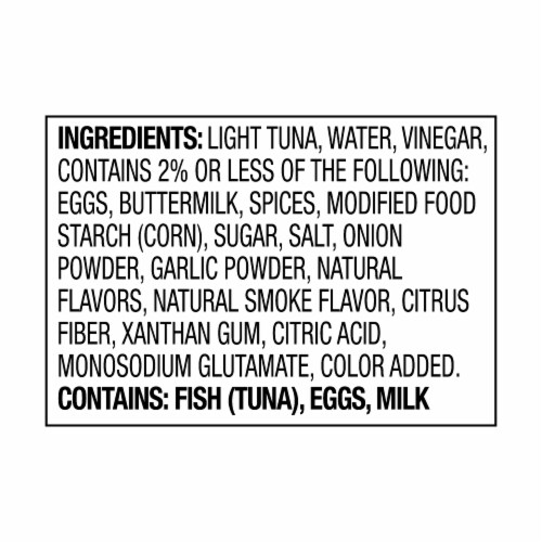 StarKist Tuna Creations Bacon Ranch Pouch Perspective: top