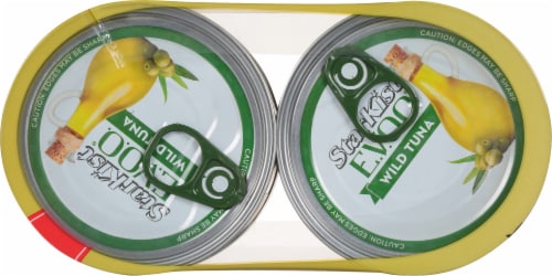 StarKist Solid Yellowfin Tuna in Extra Virgin Olive Oil Perspective: top