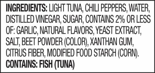 StarKist Tuna Creations Bold Wild Caught Sriracha Tuna Pouch Perspective: top