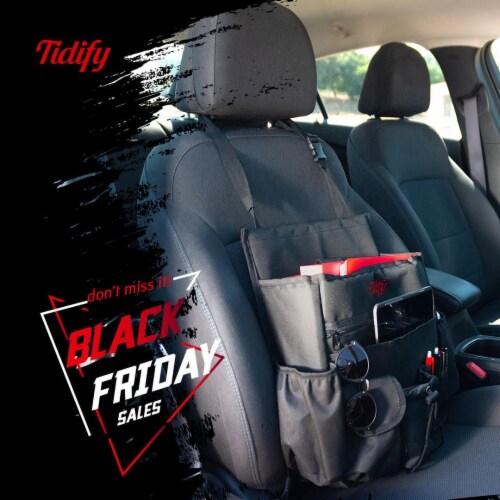 Car Front Seat Organizer | 45L Size 17" Laptop Compatible