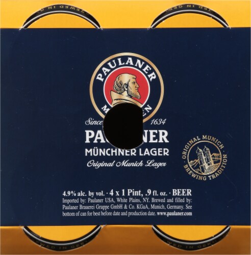 Paulaner Munchner Lager Perspective: top