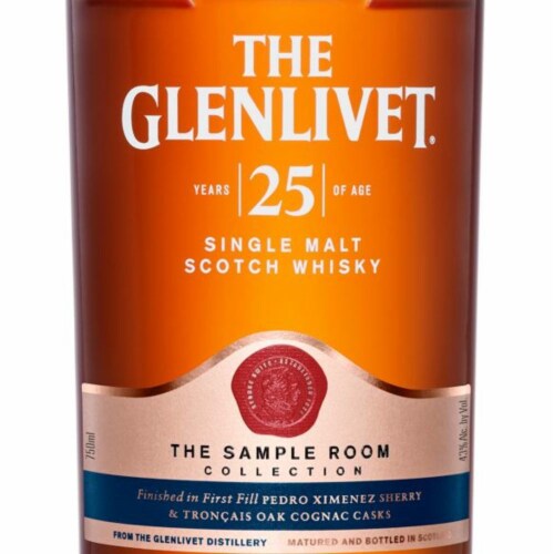 The Glenlivet Aged 25 Years Xxv Single Malt Scotch Whisky