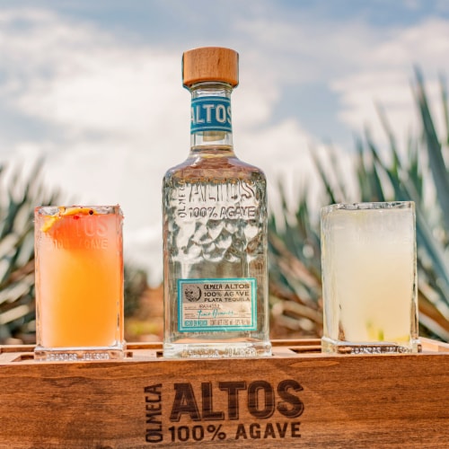 Olmeca Altos Plata Tequila Perspective: top