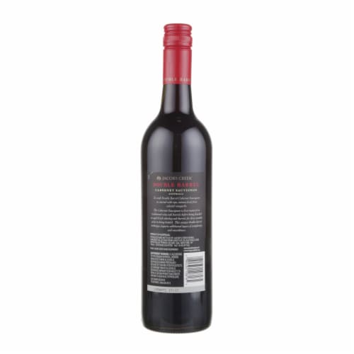 Jacob's Creek Double Barrel Cabernet Sauvignon Australia Red Wine Perspective: top