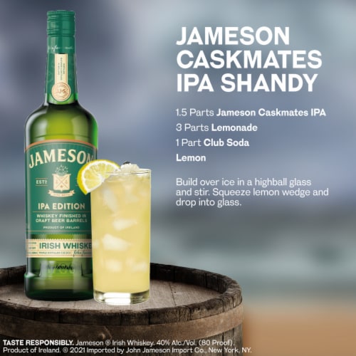 Jameson Caskmates IPA Edition Blended Irish Whiskey Perspective: top